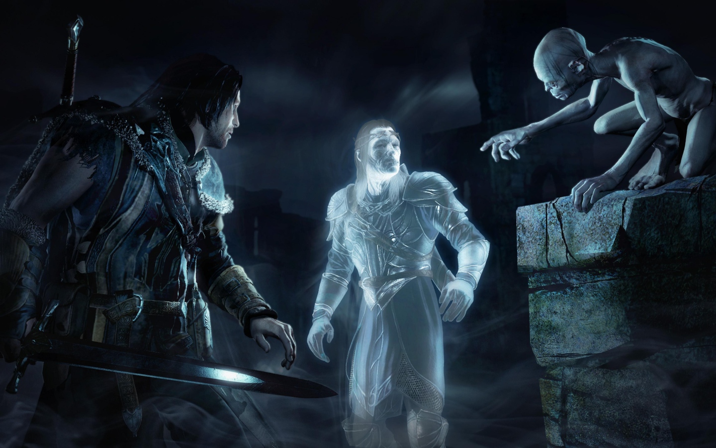 Призрак эльфа в игре Middle-earth Shadow of Mordor