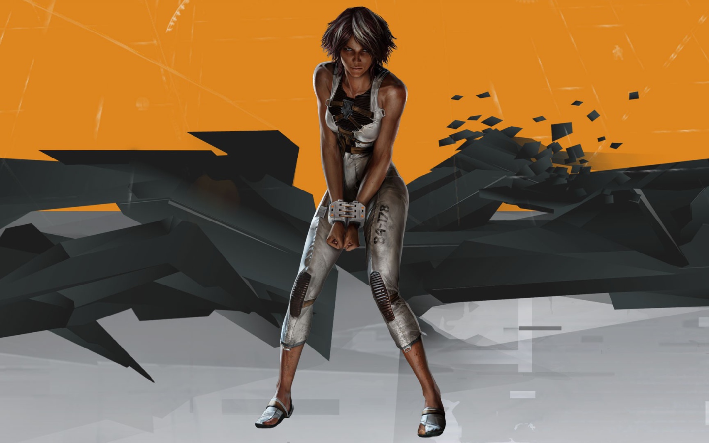 Девушка в наручниках, игра Remember Me