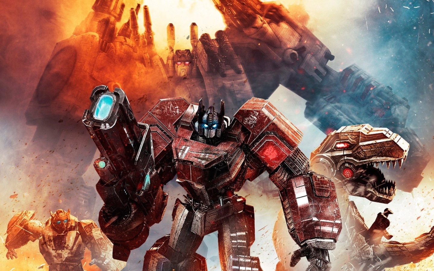 Герои игры Transformers