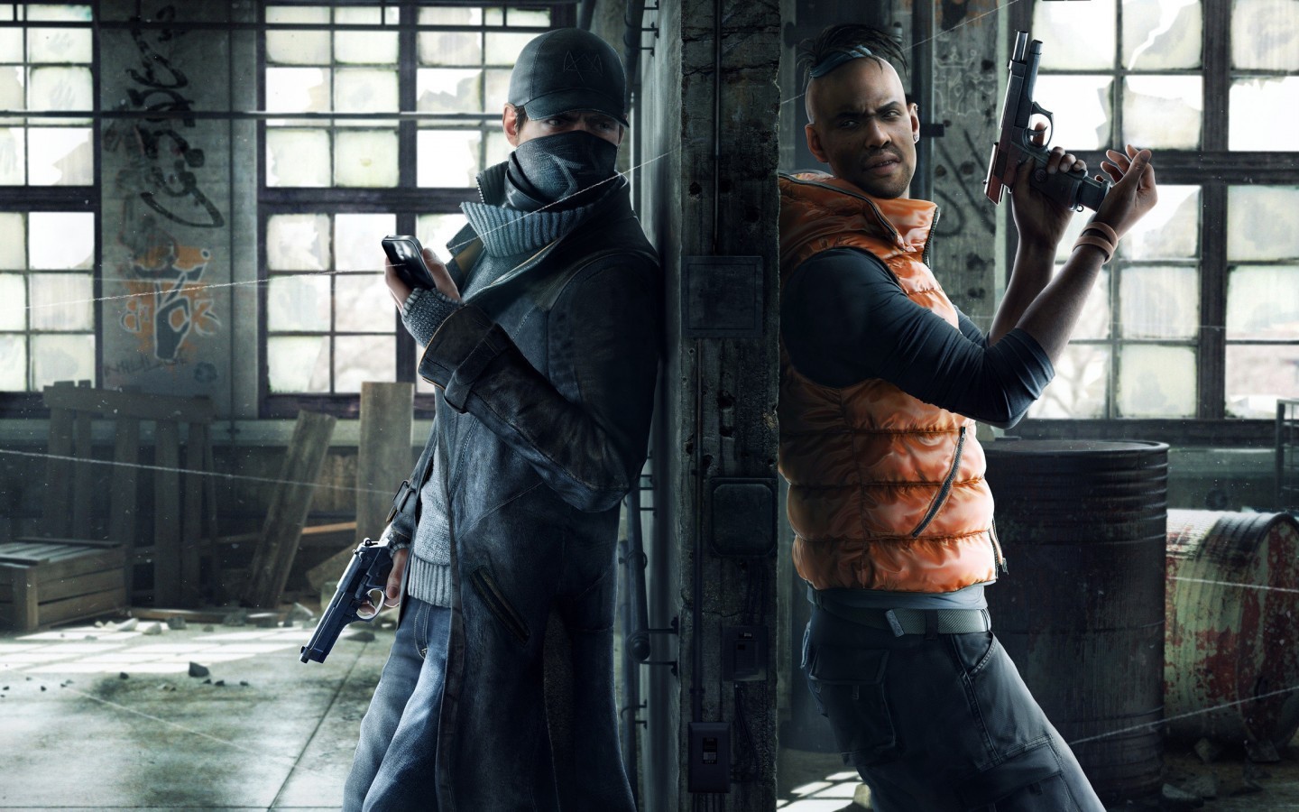 Герои игры Watch Dogs