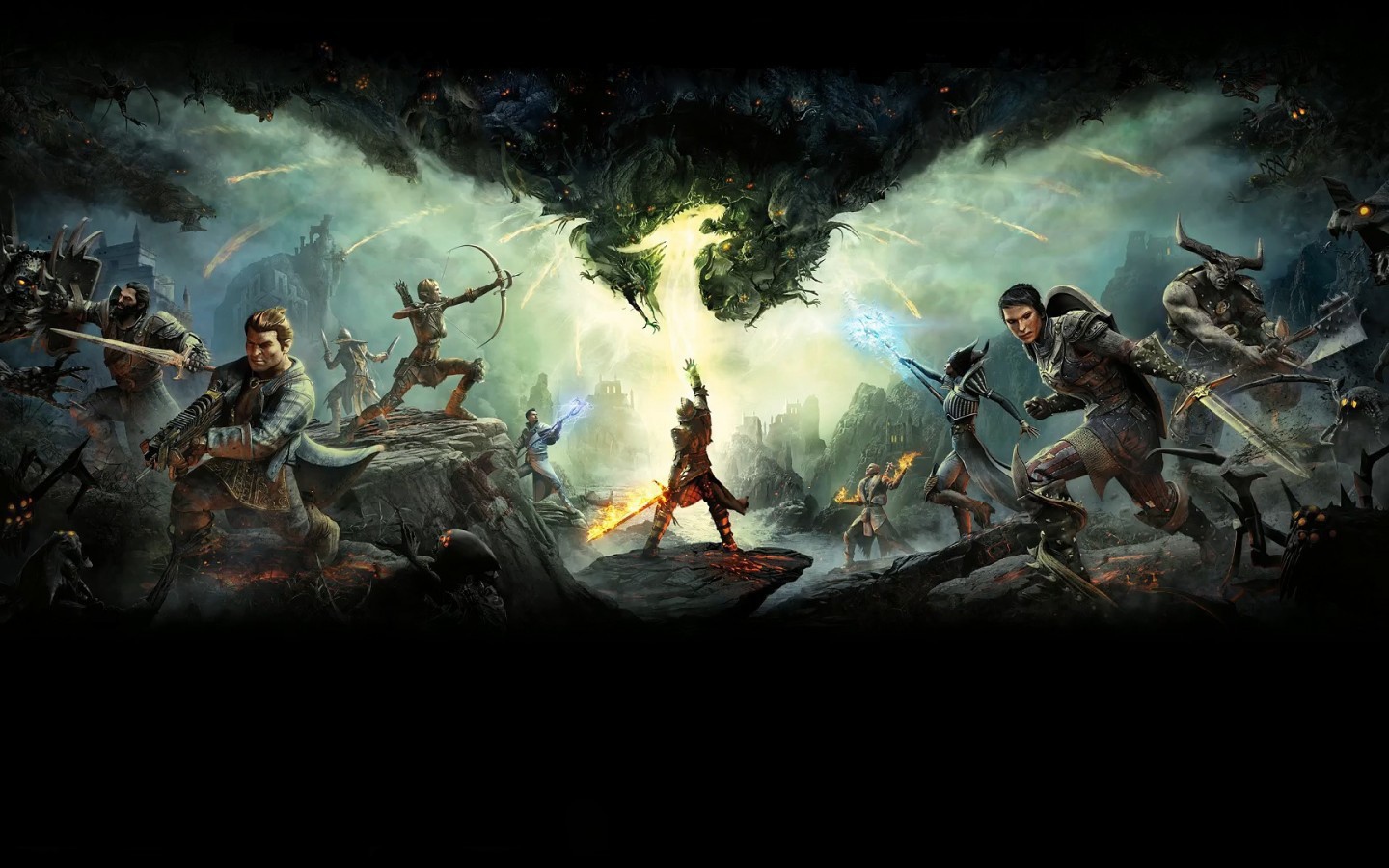 Герои игры Dragon Age Inquisition