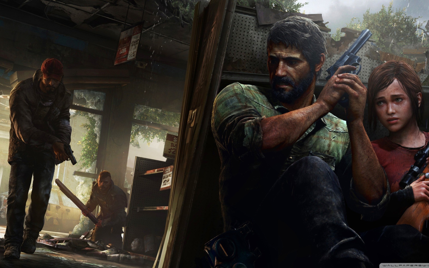 Герои игры The Last of Us прячутся от преступников