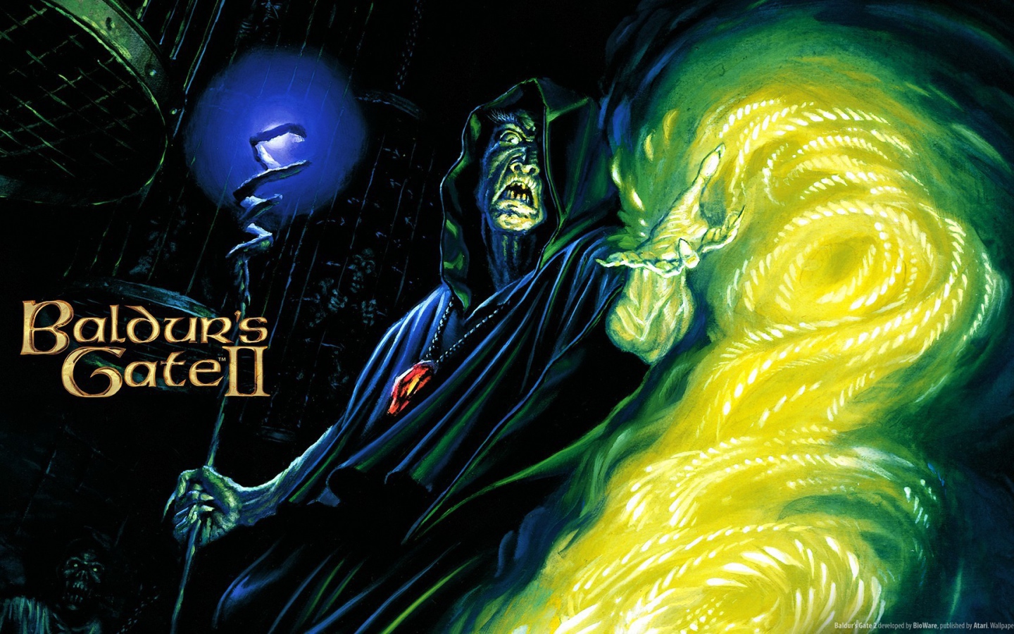 Маг из игры Baldur's Gate 2