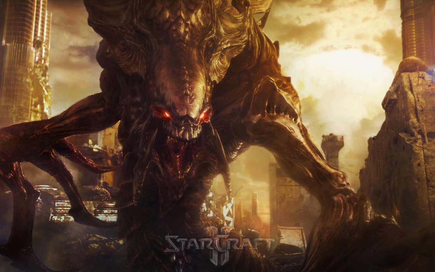 Монстр из игры Starcraft II