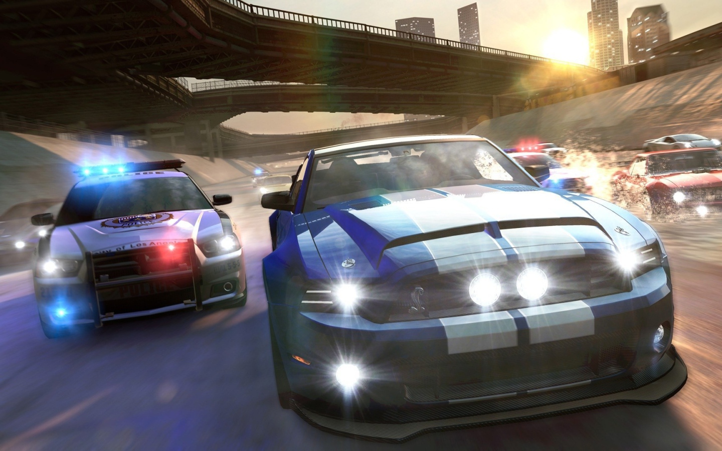 Полицейская погоня в игре The Crew