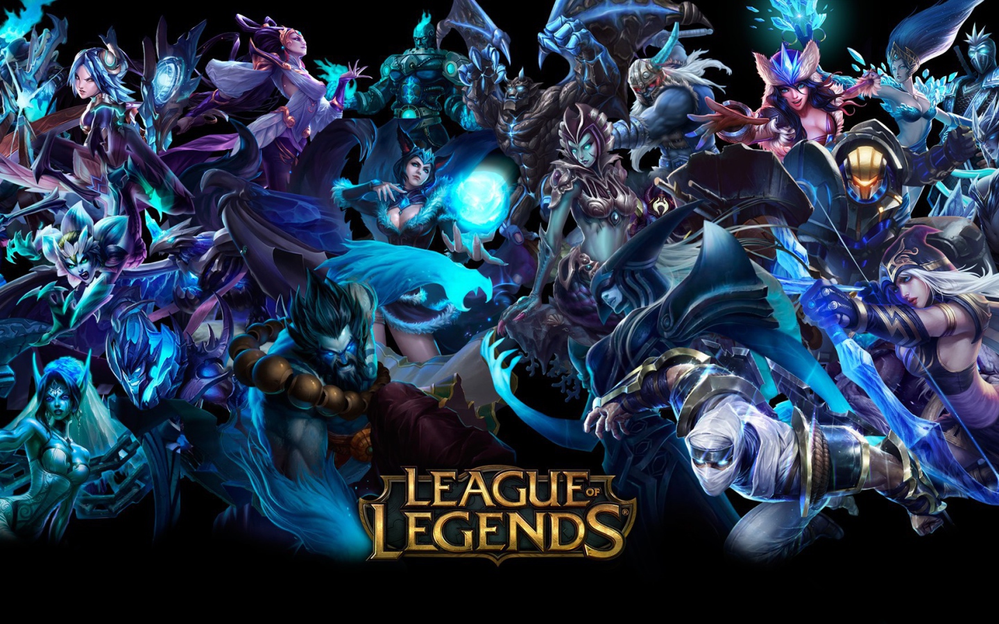 Постер игры League of Legends