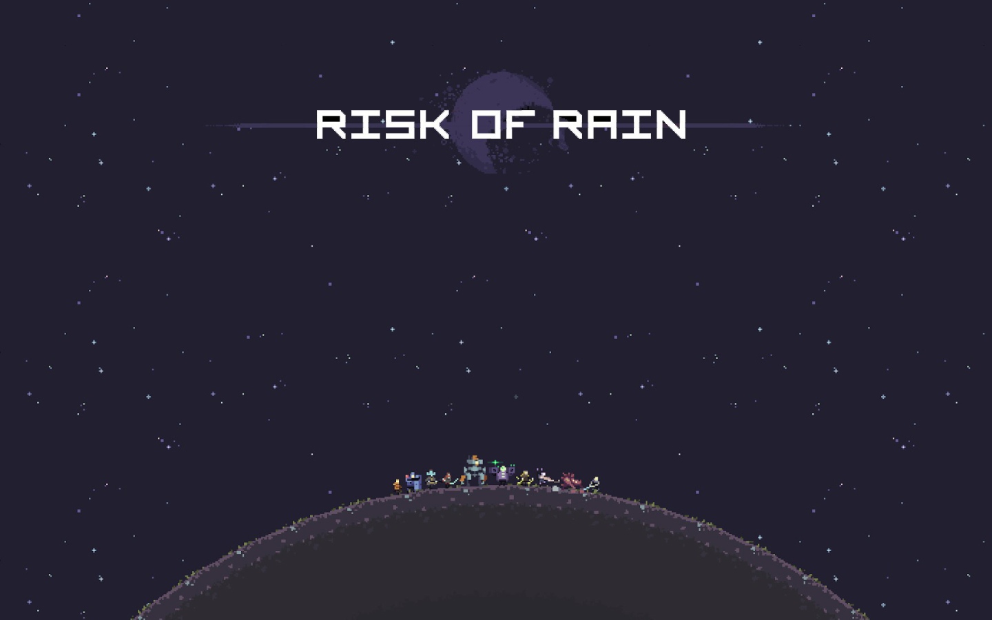 Постер игры Risk of Rain