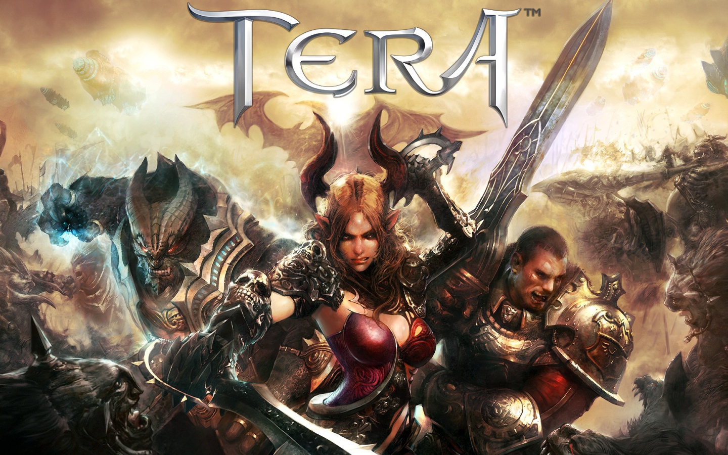 Постер онлайн игры Tera