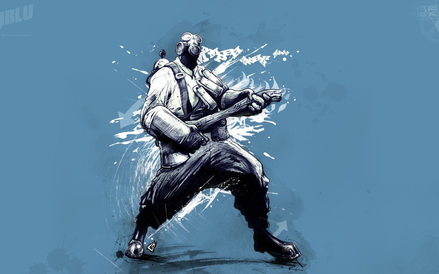 Пиро из игры Team Fortress 2