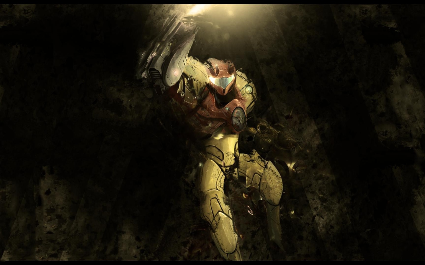 Самус Аран в игре Metroid