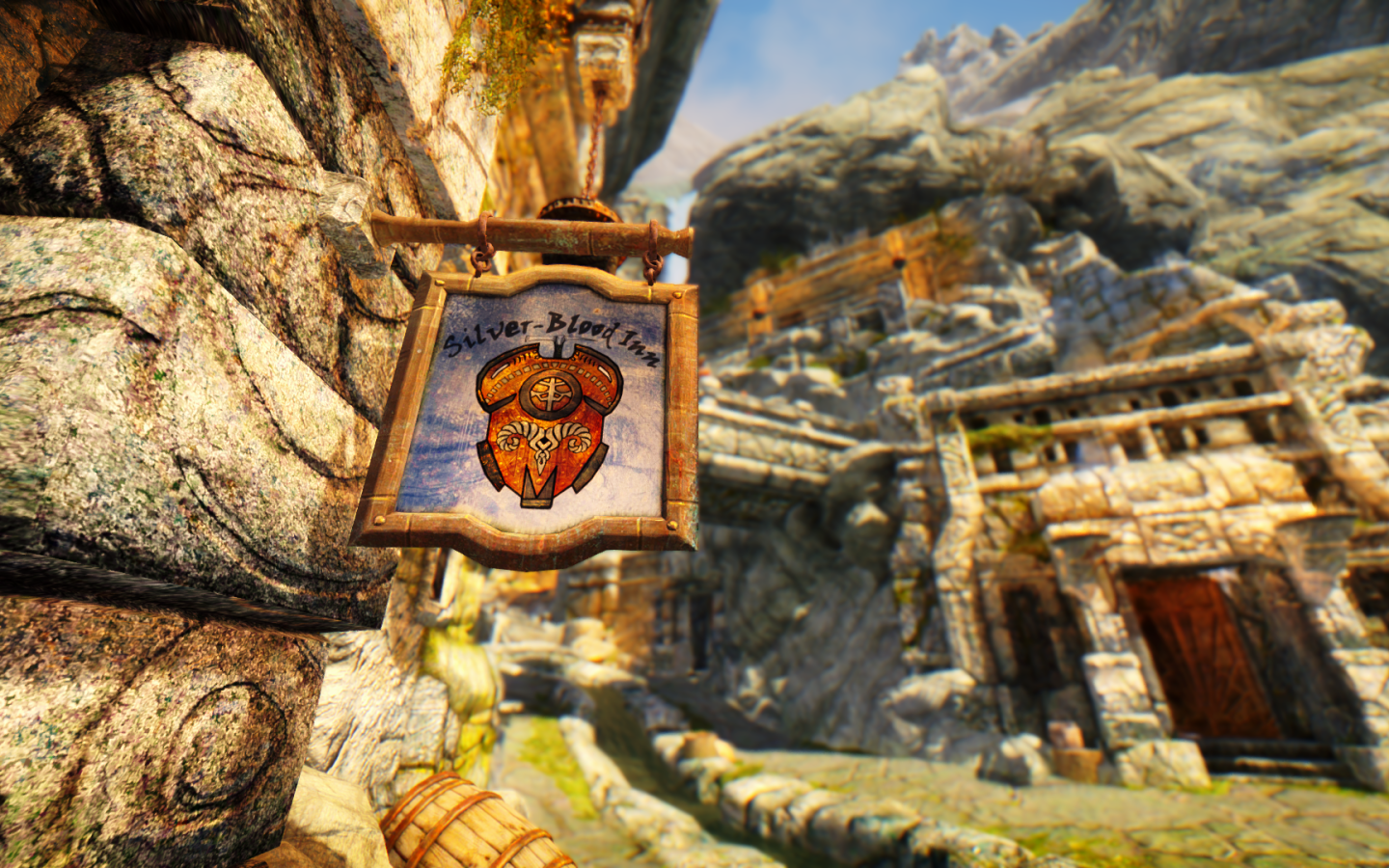 Вывеска магазина в игре The Elder Scrolls V Skyrim