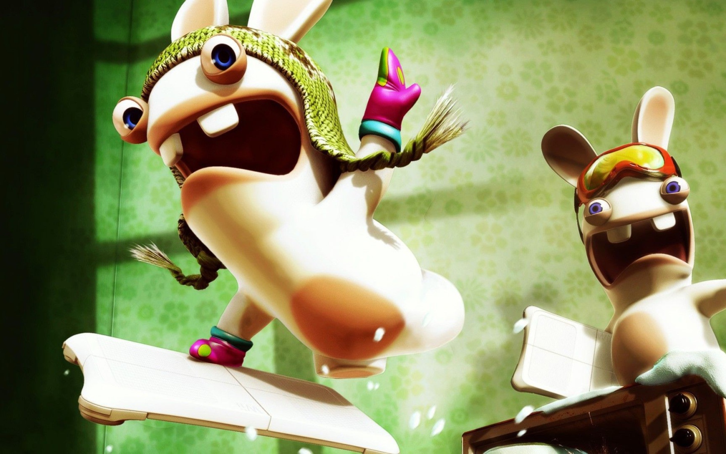 Зверьки из игры Rayman Raving Rabbids
