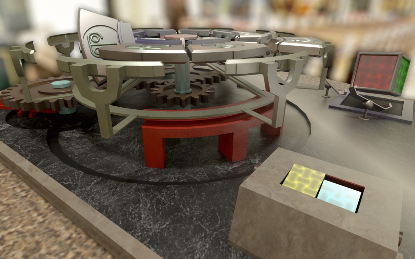 Механизм в мире игры