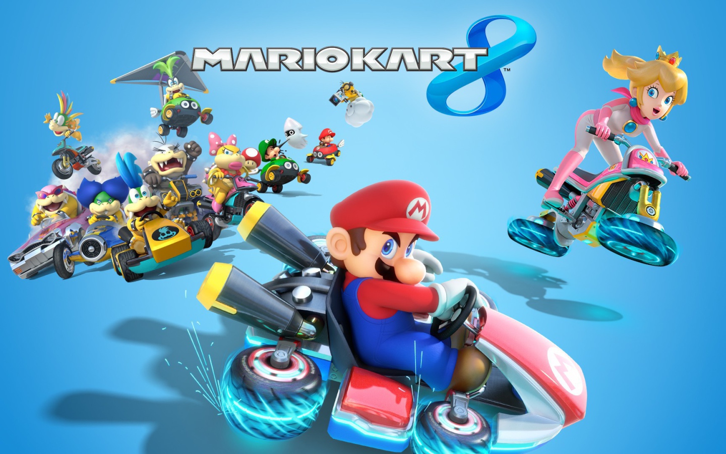 Постер игры Mario Kart 8