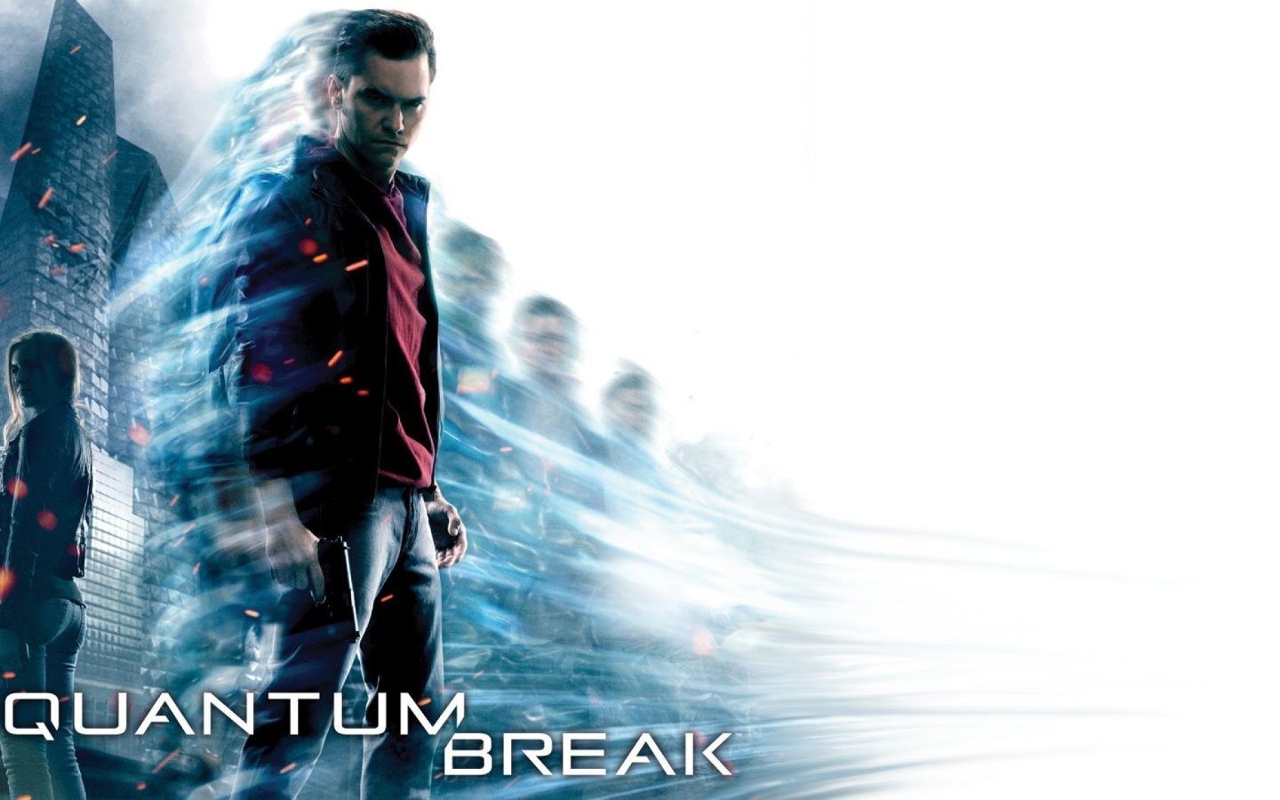Постер популярной игры Quantum Break