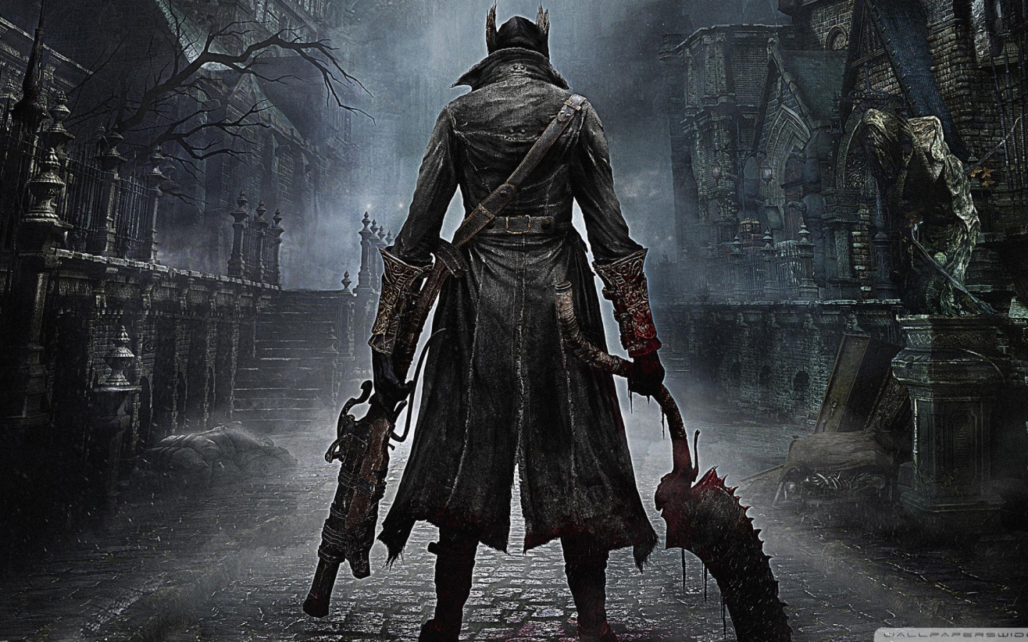 Главный герой игры Bloodborne