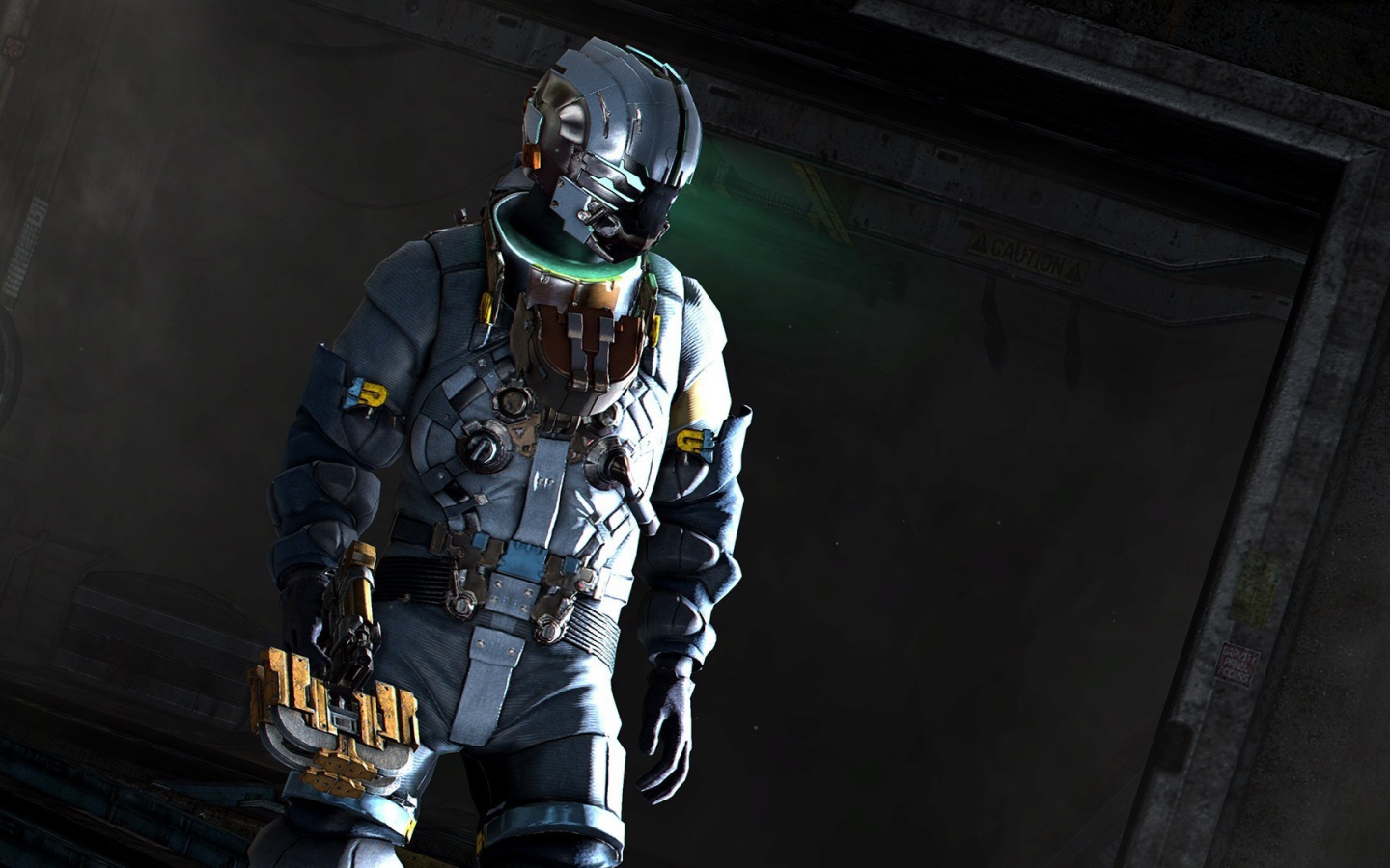 Воин в костюме из игры Dead Space 3