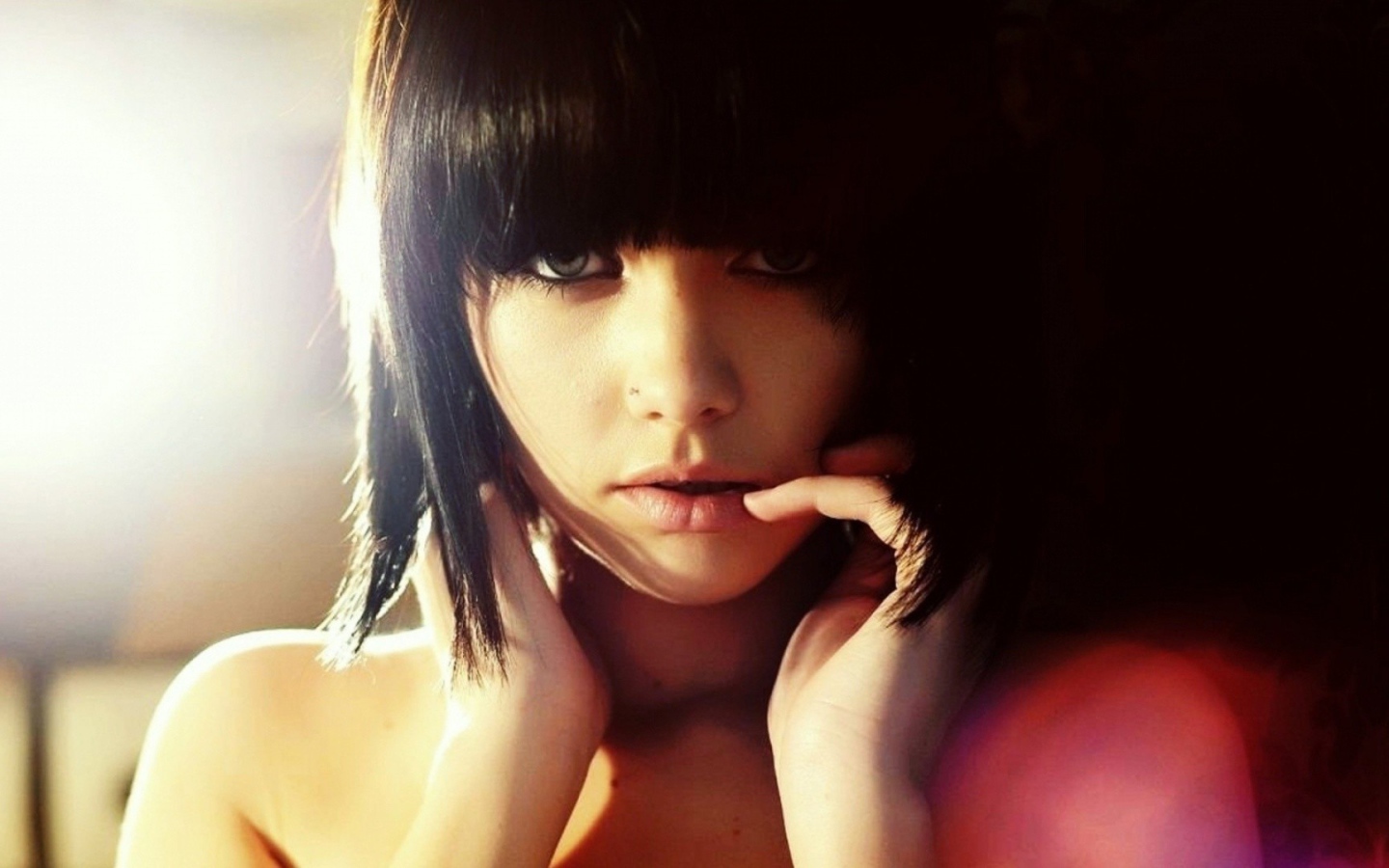 Красивая девушка Мелисса Кларк