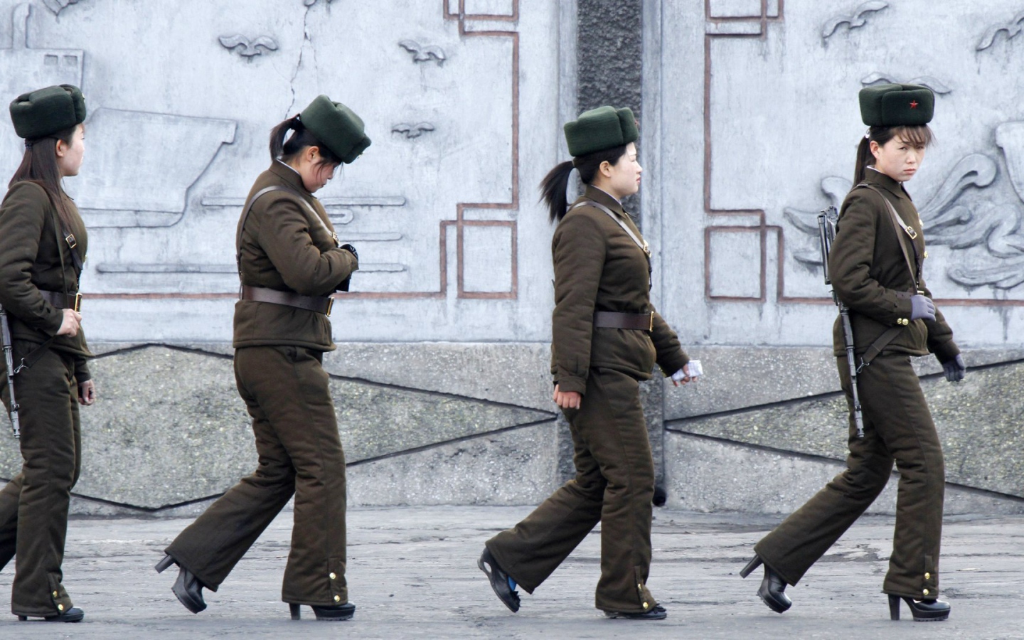 Девушки Северной Кореи