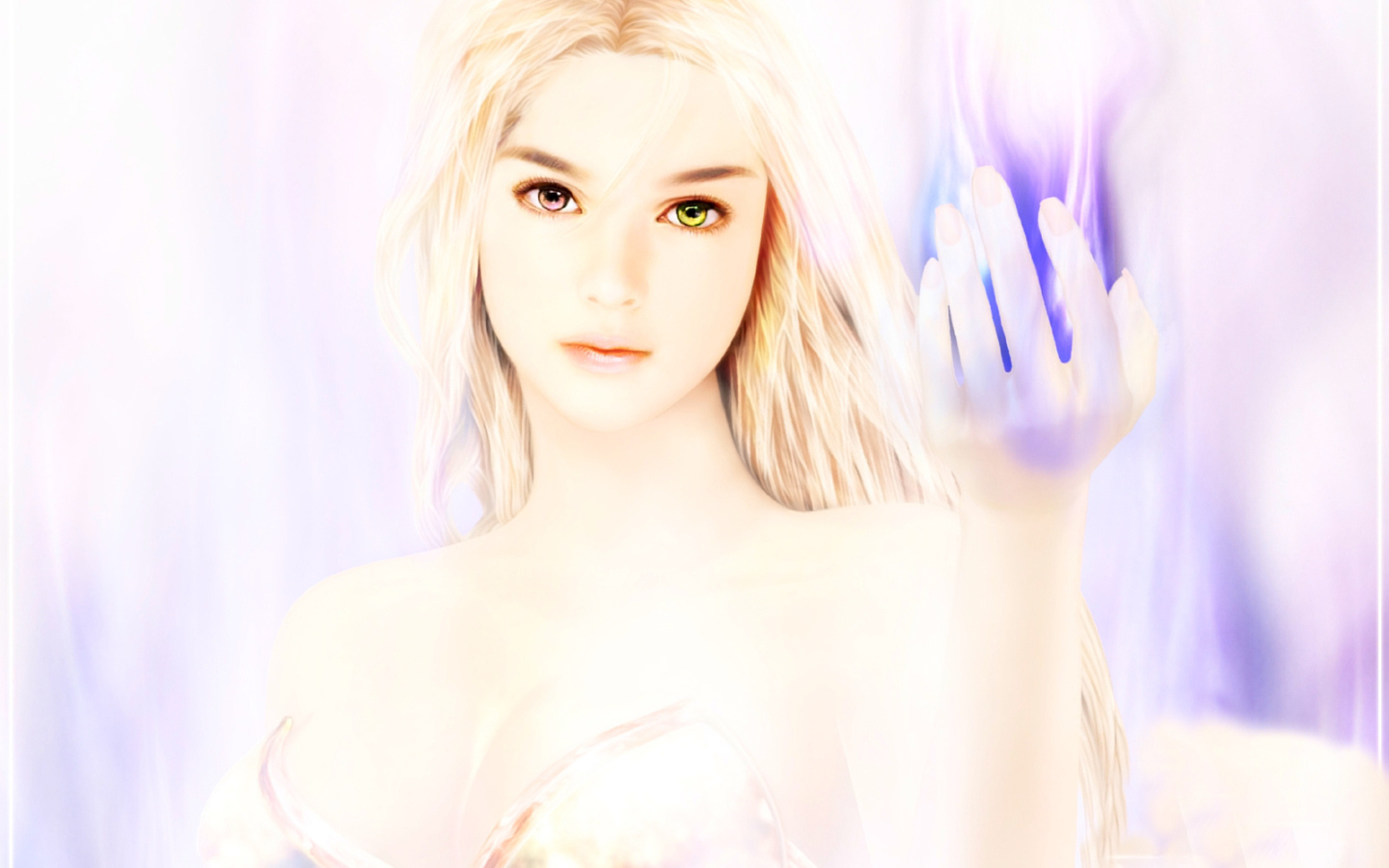 Портрет воздушной девушки