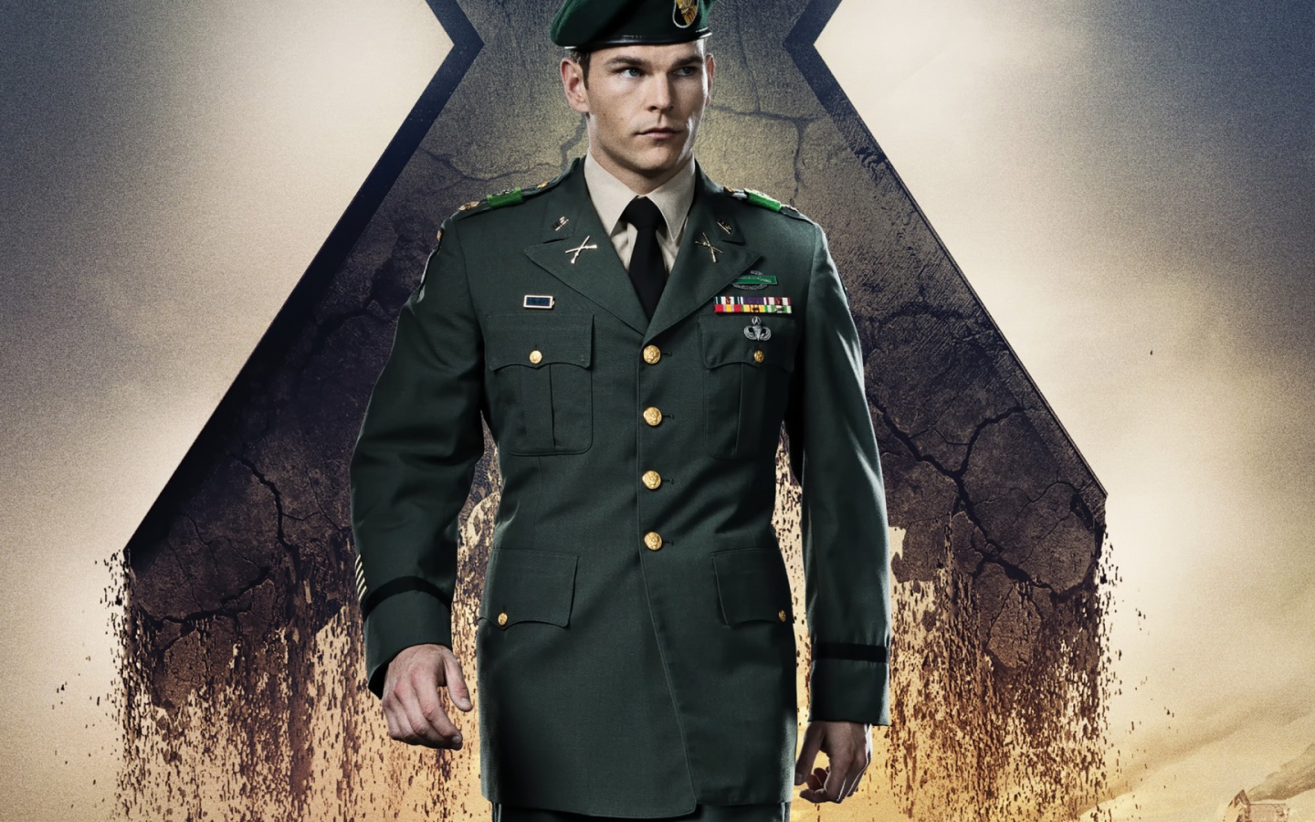 Мужчина в парадной военной форме