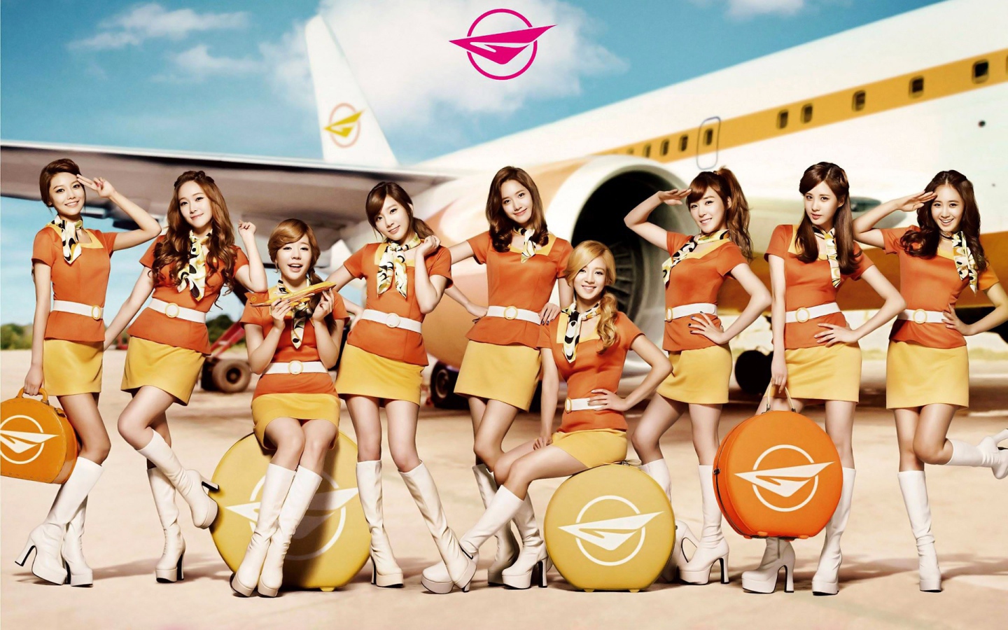 Девушки в оранжевой одежде, Girls’ Generation