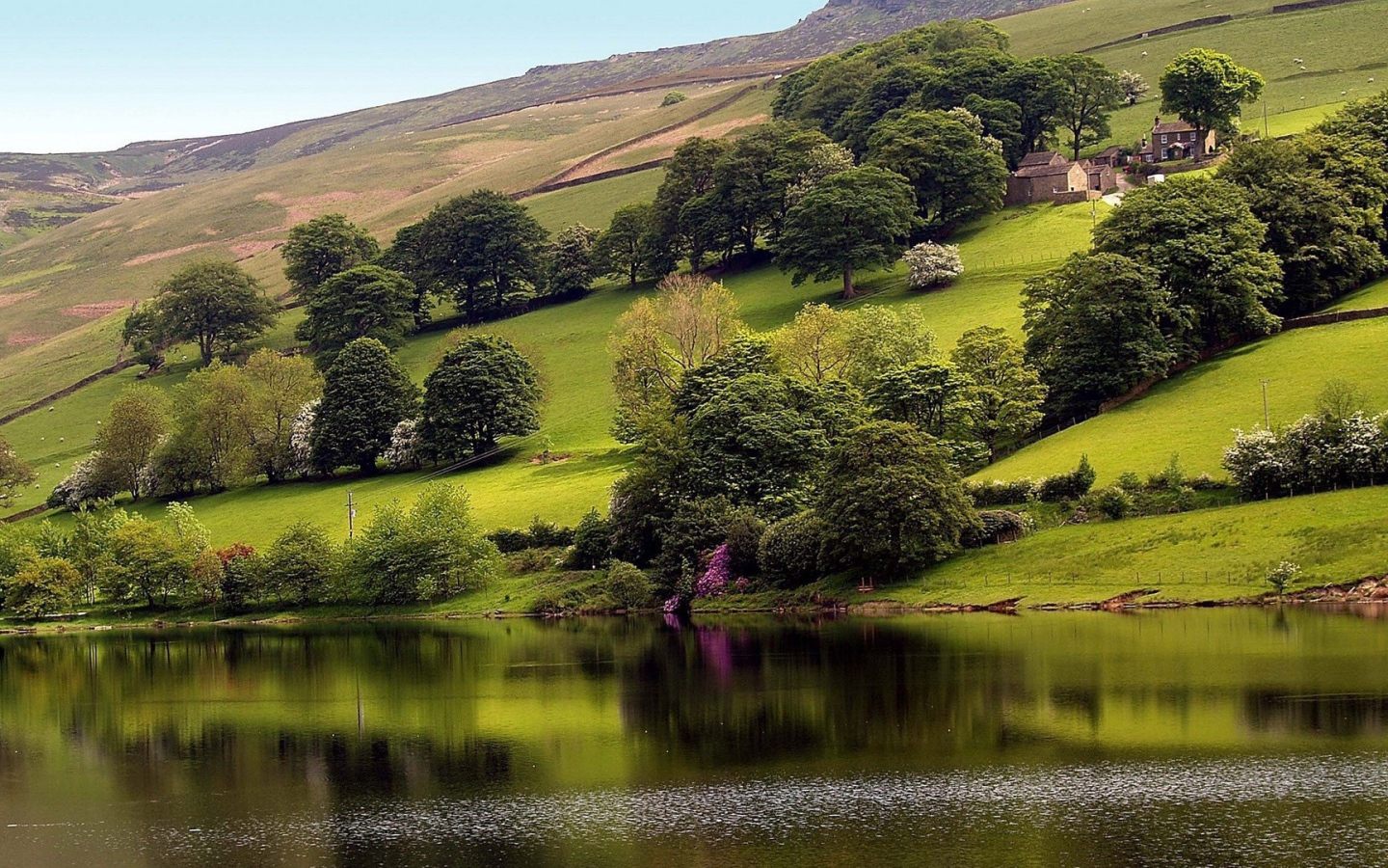Усадьба на склоне горы
