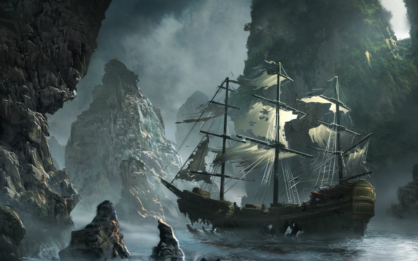 Корабль Летучий голландец