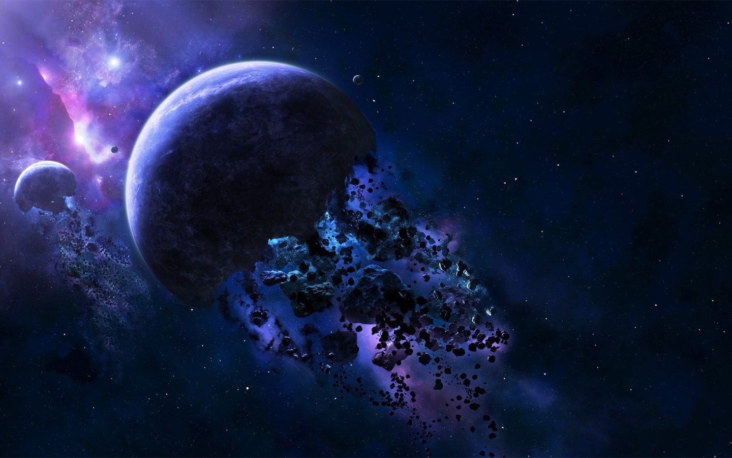 Чужая планета рассыпалась в пыль