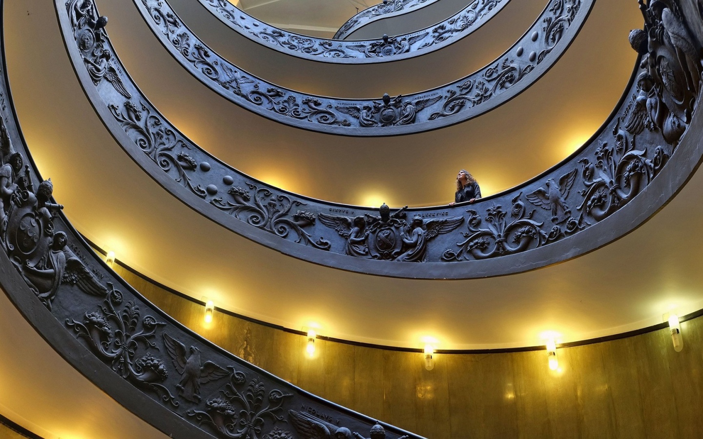 Лестница в здании Ватикана