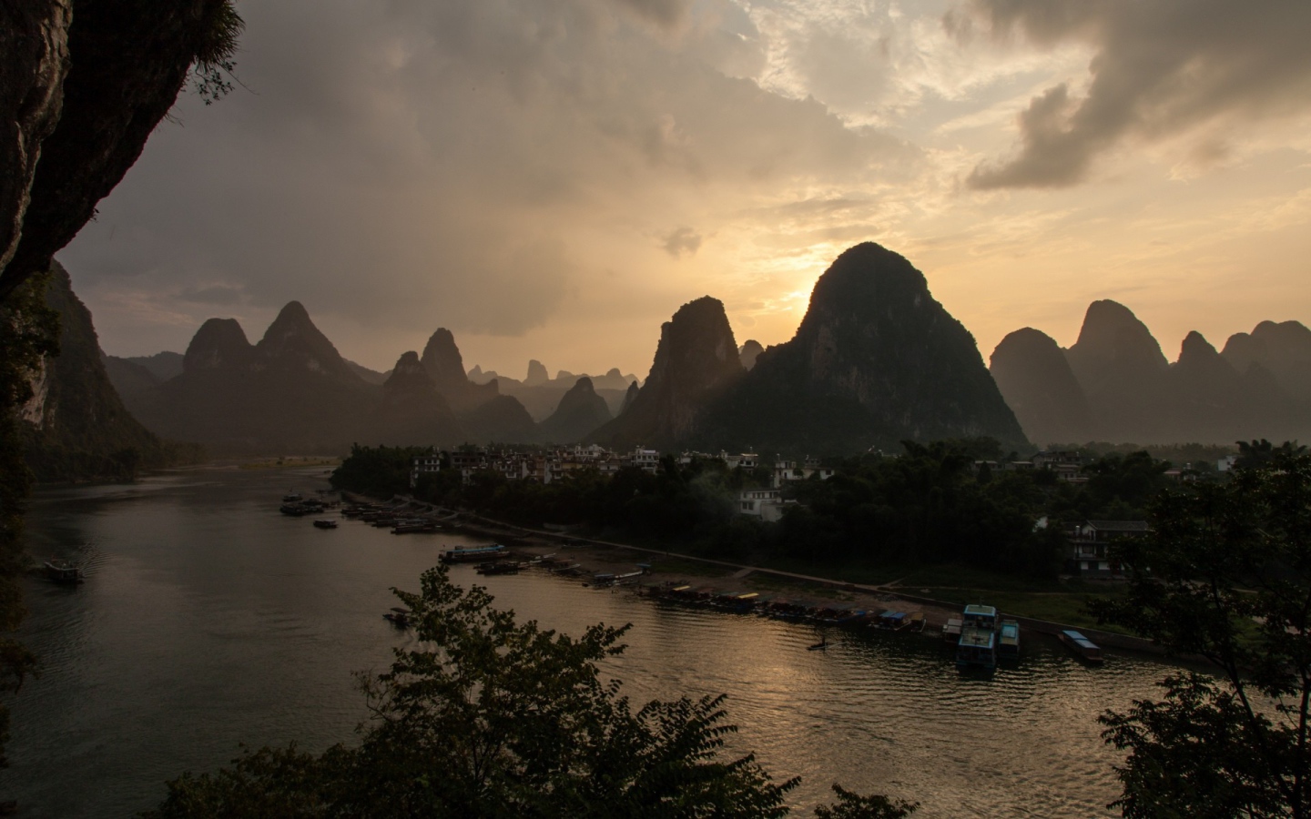 Горный ландшафт в Китае