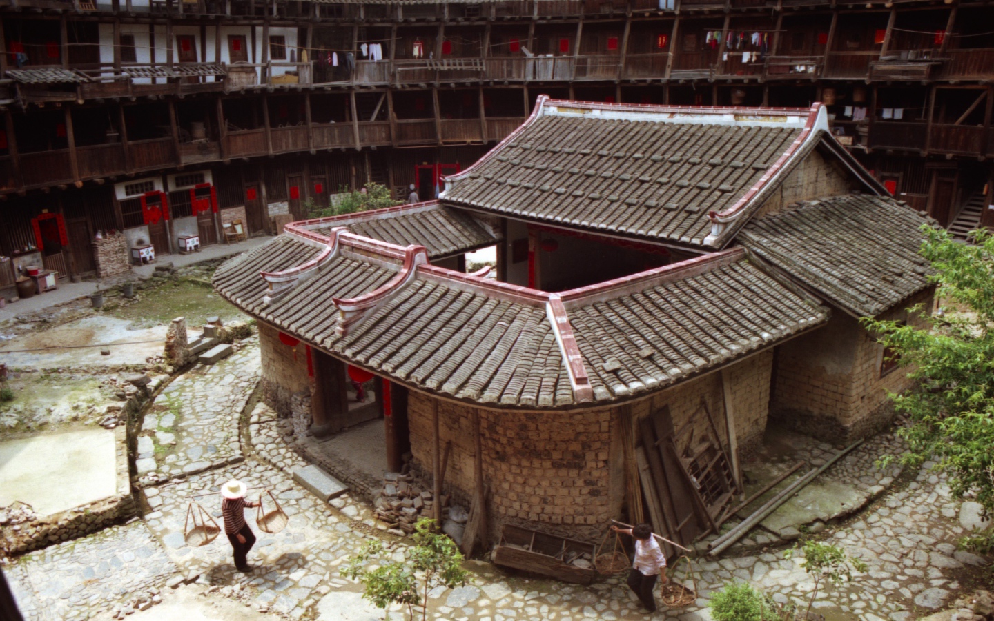 Внутренний дворик в Китае