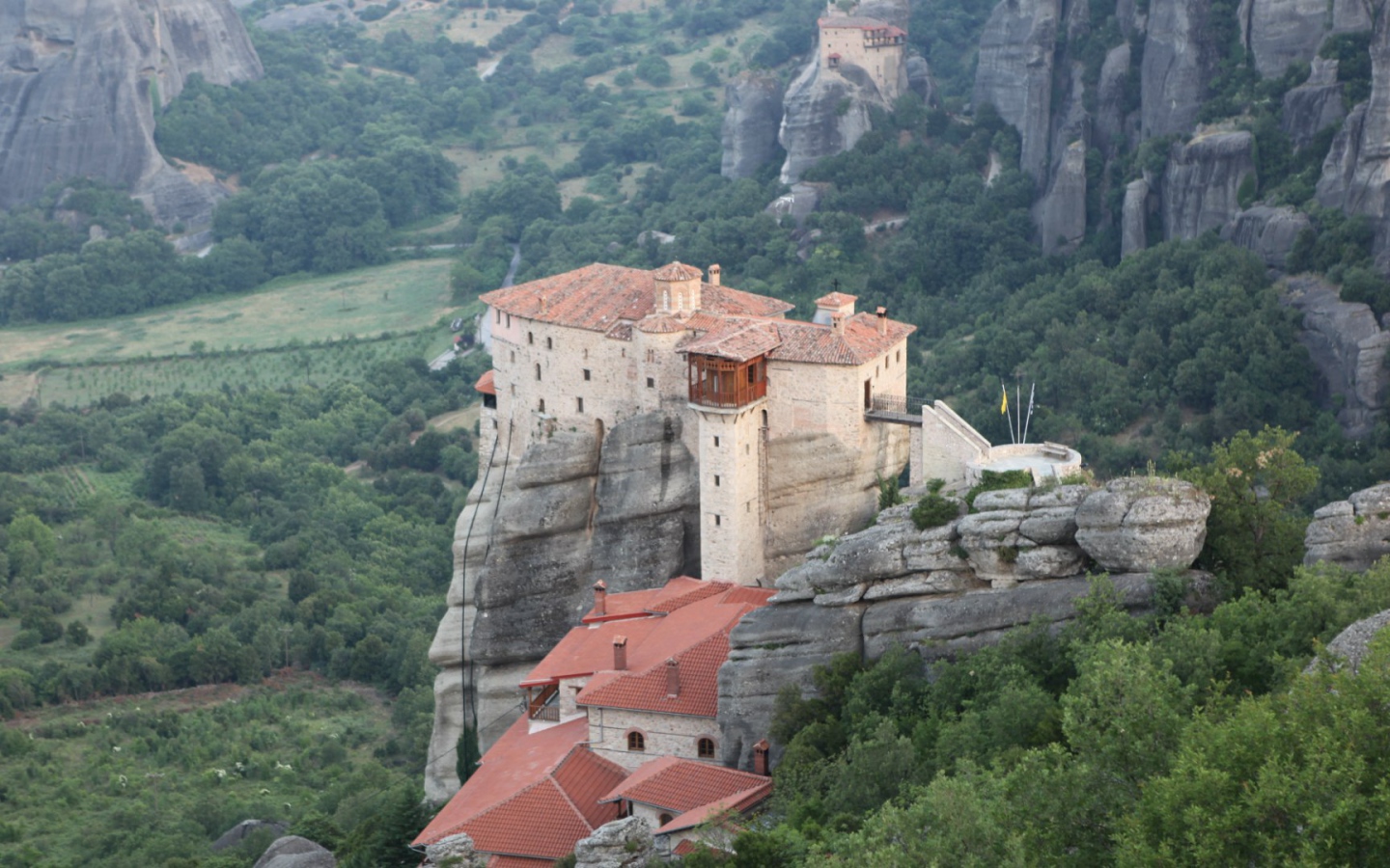Монастыри Метеоры, Фессалия, Греция