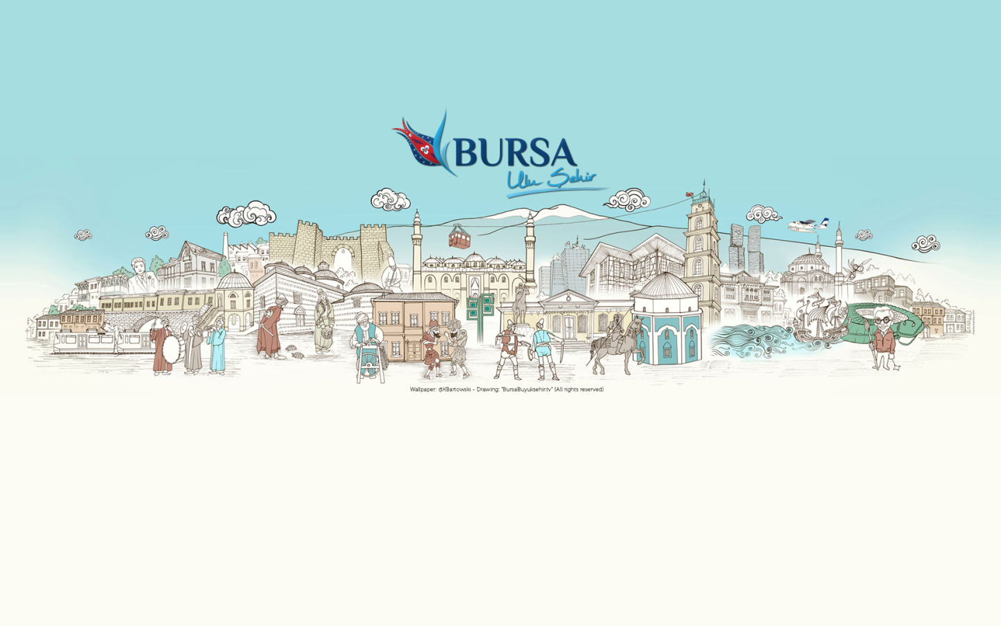 Resort town of Bursa, Turkey