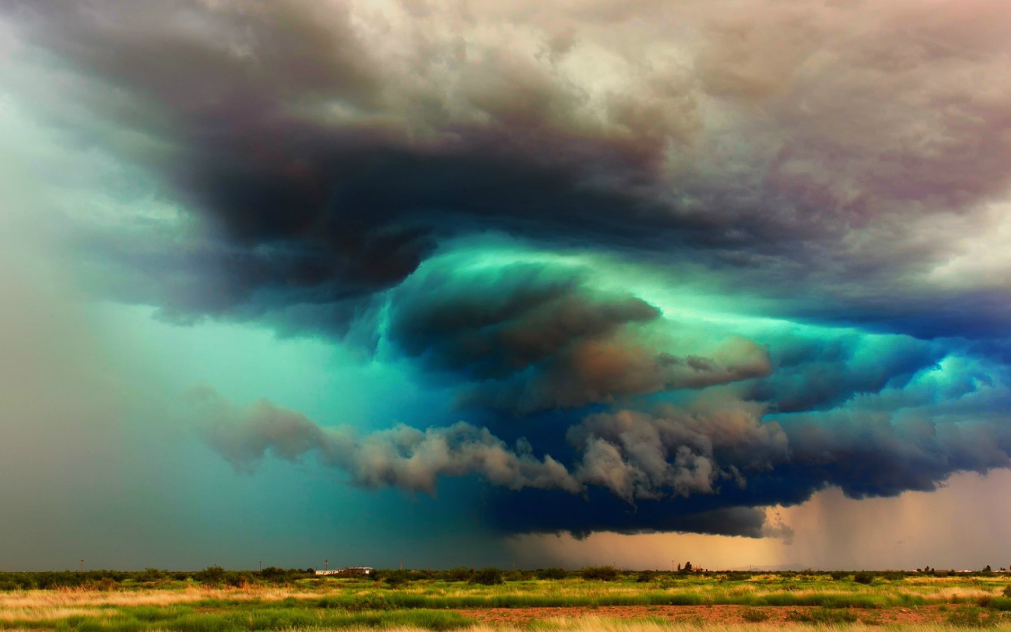 Грозовое облако в Аризоне, США