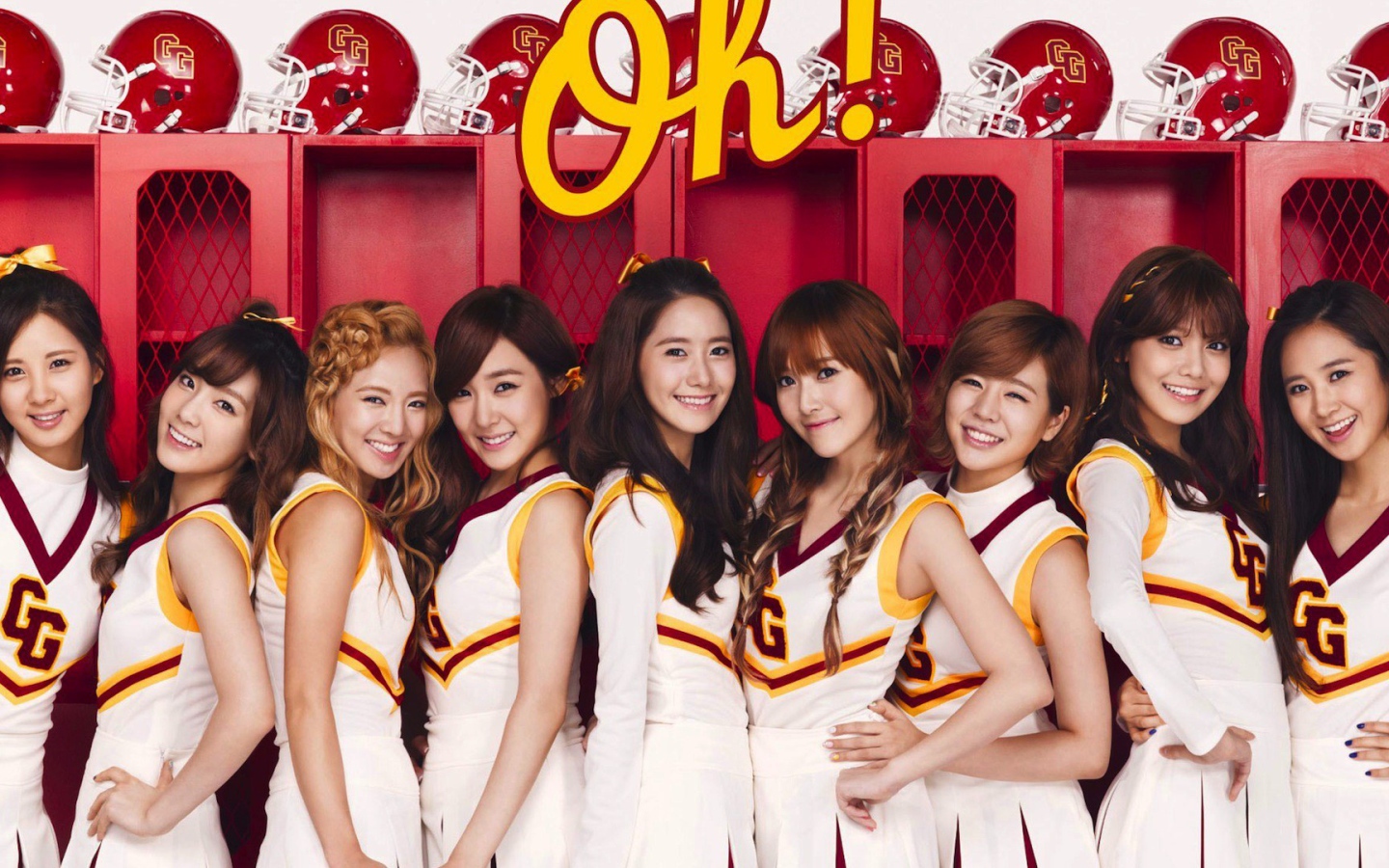 Команда японских девушек спортсменок