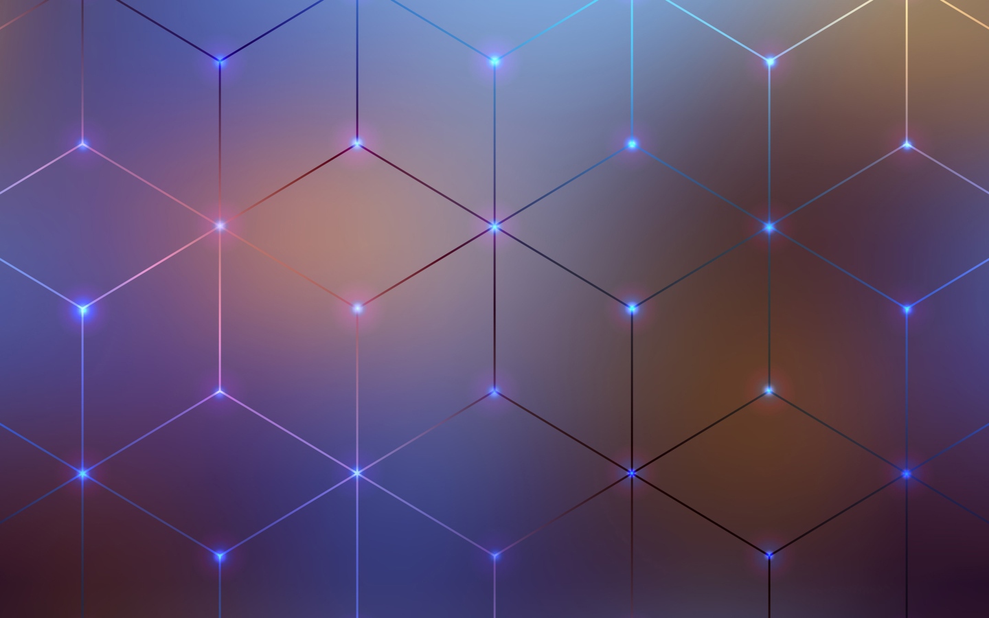 Абстрактный  рисунок из геометрических фигур 3 д графика 