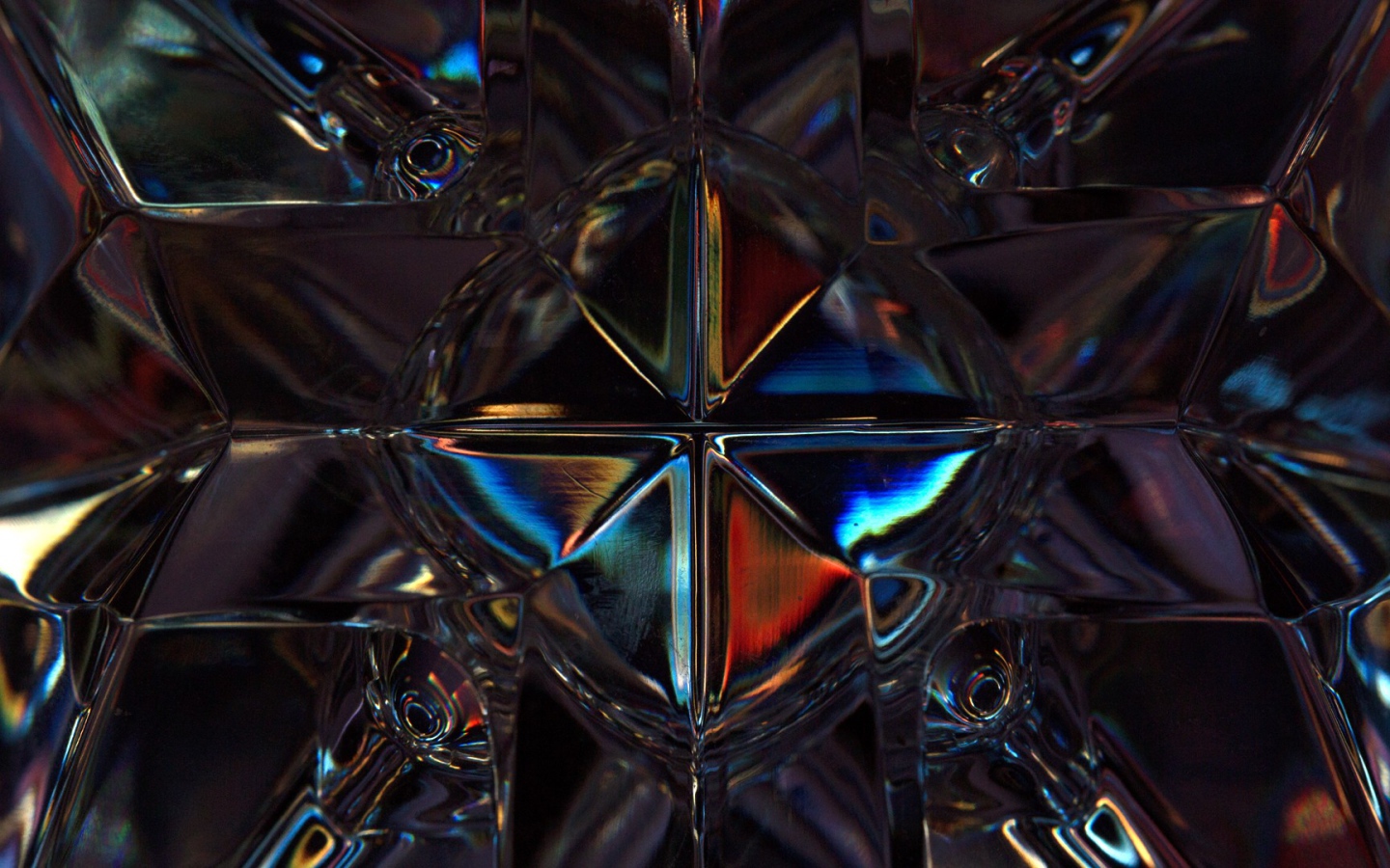 Необычный стеклянный узор  3д графика 
