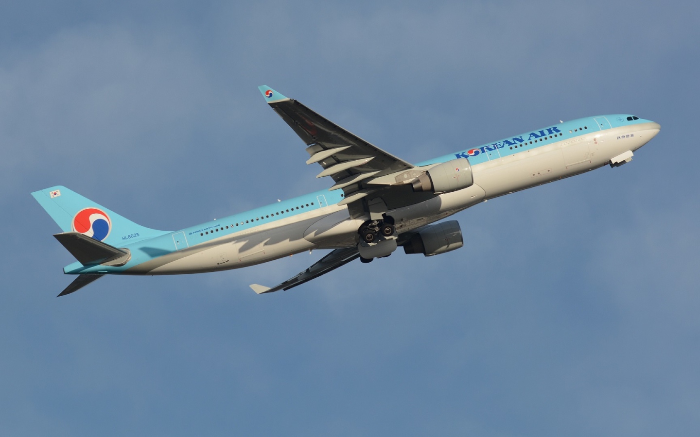 Самолет  Airbus A330 авиакомпании Korean Air 