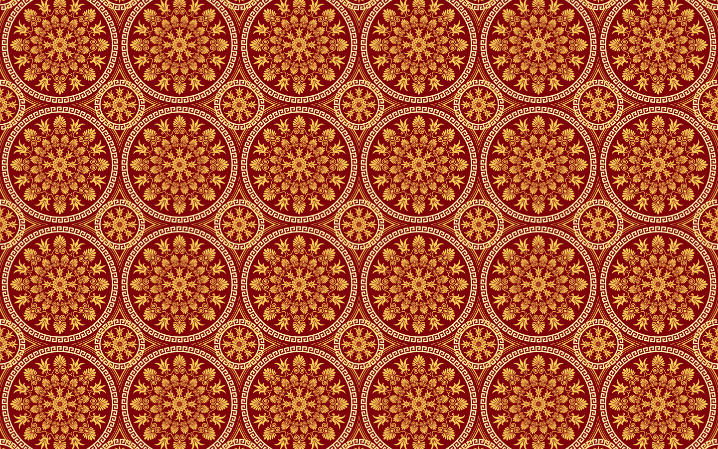 Узорные круги для фона