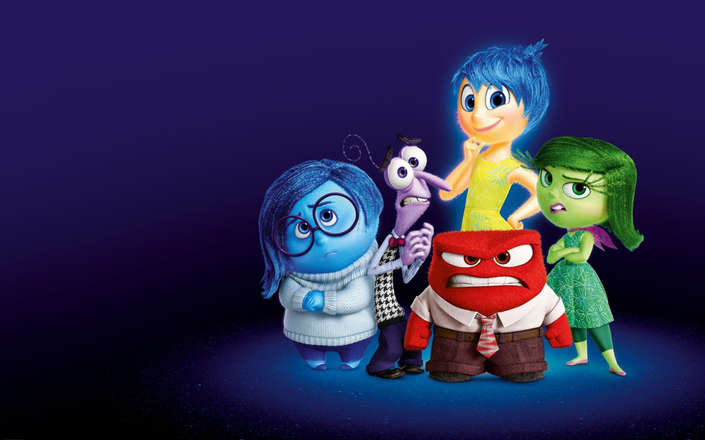 Главные персонажи эмоции мультфильм Головоломка 