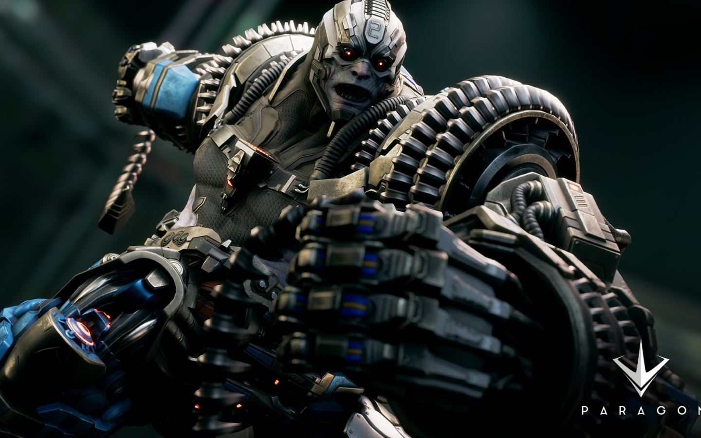 Киборг Риктор персонаж игры Paragon 2017 