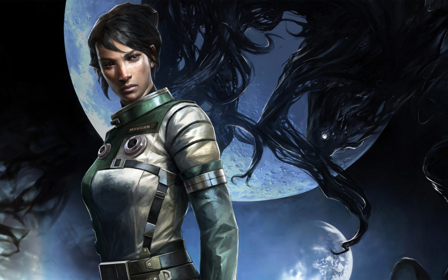 Девушка персонаж игры Prey 2017 