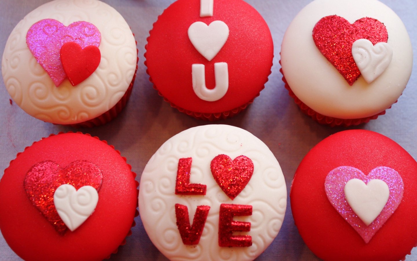 Аппетитные кексы на день Святого Валентина, 14 февраля