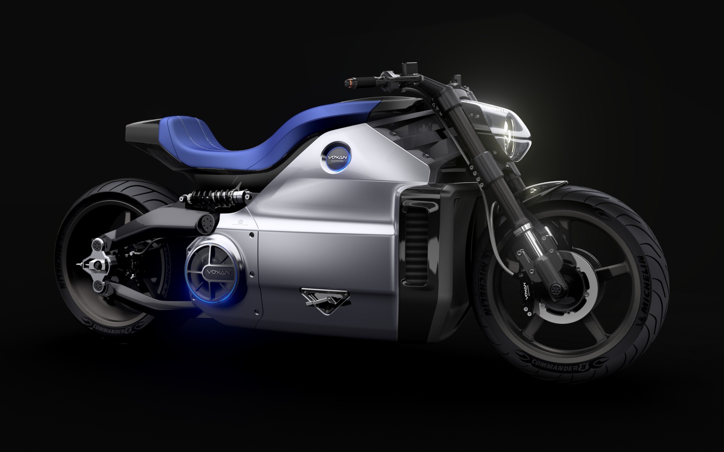 Motorcycle Voxan Wattman, concept
