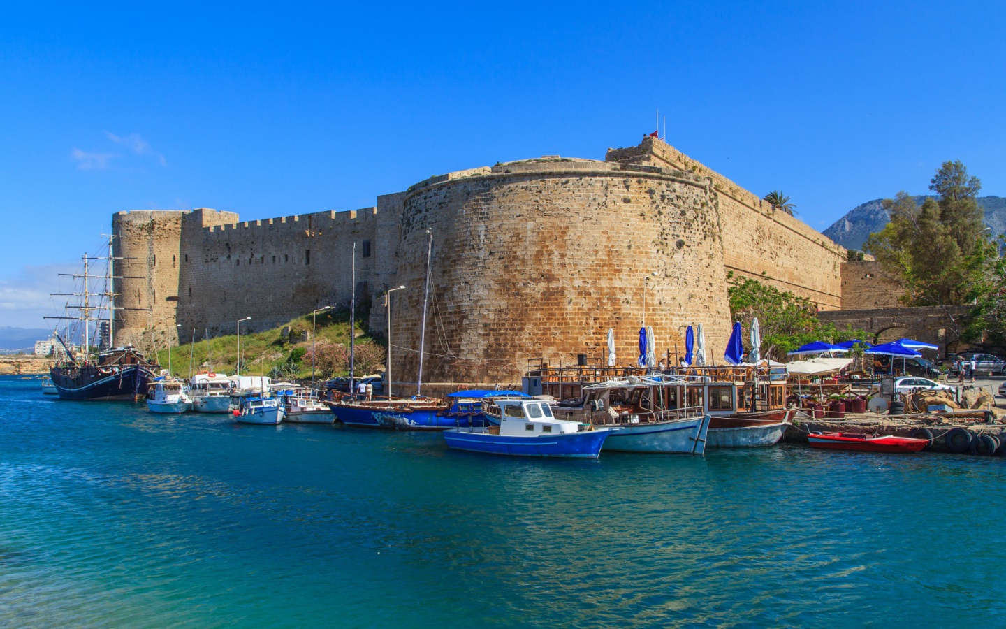 Старинный Киренийский замок, Северный Кипр 