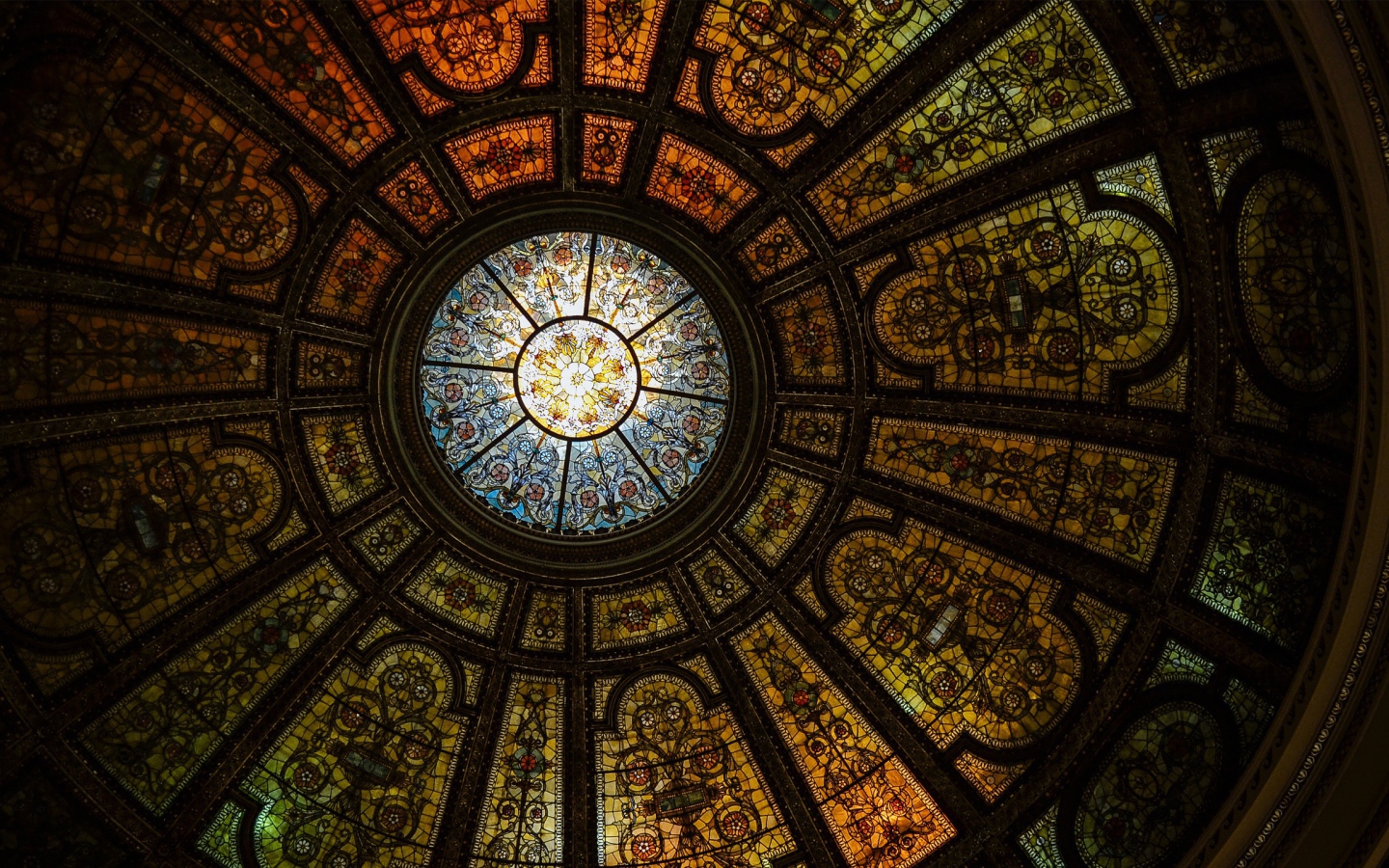 Чикагский культурный центр витражи, США