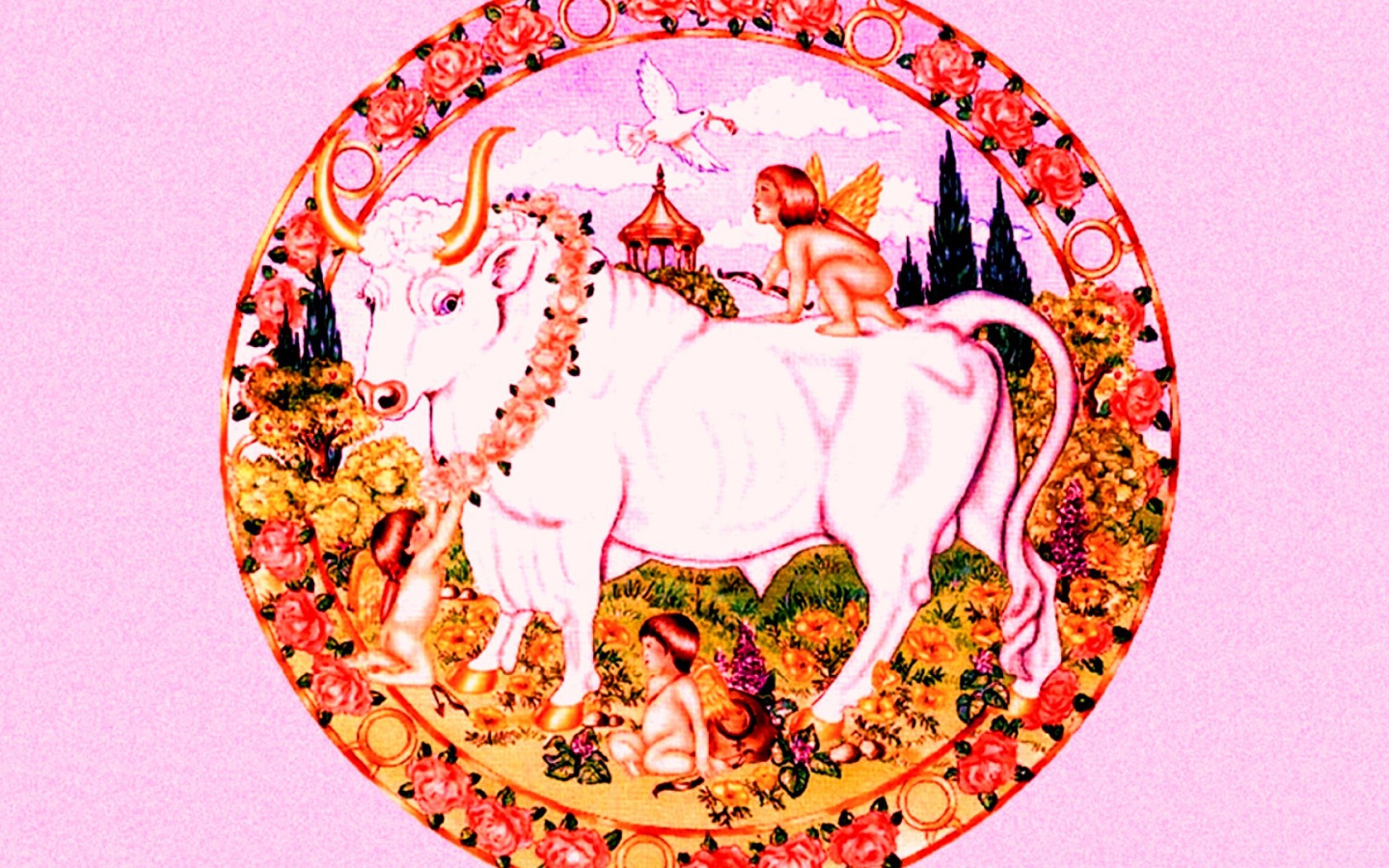 Знак зодиака Телец рисунок 