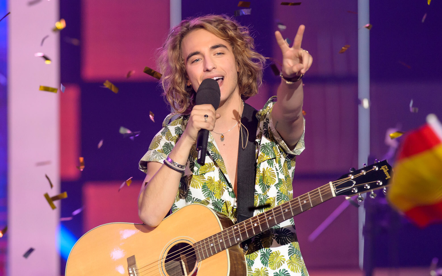 Певец Манель Наварро представитель Испании Евровидение 2017, Киев 