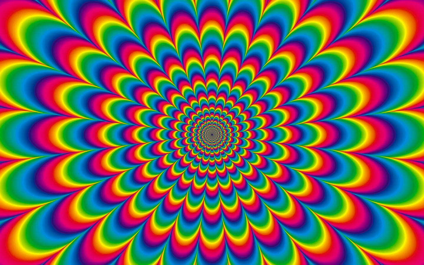 Разноцветный рисунок оптическая иллюзия